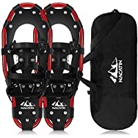 Los mejores  - NACATIN Raquetas de nieve ultraligeras de aluminio con bolsa de transporte para hombre y mujer